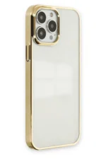 Uray store Apple iPhone 13 Pro Max Kılıf Element Silikon - Gold - Görsel 2