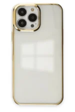 Uray store Apple iPhone 13 Pro Max Kılıf Element Silikon - Gold