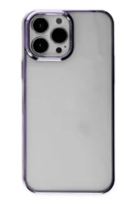 Uray store Apple iPhone 13 Pro Max Kılıf Element Silikon - Mor