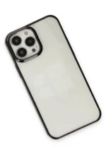 Uray store Apple iPhone 13 Pro Max Kılıf Element Silikon - Siyah - Görsel 2