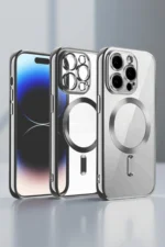 Uray store Apple iPhone 13 Pro Max Kılıf Kross Magneticsafe Kapak - Titan Gri - Görsel 2