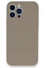 Uray store Apple iPhone 13 Pro Max Kılıf Lansman Legant Silikon - Bej