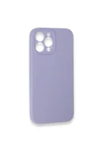 Uray store Apple iPhone 13 Pro Max Kılıf Lansman Legant Silikon - Lila - Görsel 3