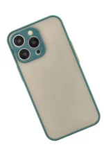 Uray store Apple iPhone 13 Pro Max Kılıf Montreal Silikon Kapak - Yeşil - Görsel 2