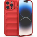 Uray store Apple iPhone 13 Pro Max Kılıf Optimum Silikon - Kırmızı