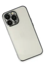 Uray store Apple iPhone 13 Pro Max Kılıf Razer Lensli Silikon - Siyah - Görsel 3
