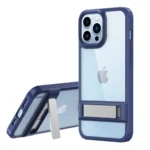 Uray store Apple iPhone 13 Pro Max Kılıf Rolet Stand Kapak - Lacivert