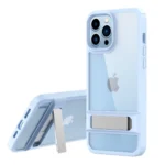 Uray store Apple iPhone 13 Pro Max Kılıf Rolet Stand Kapak - Sierra Blue