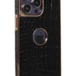 Uray store Apple iPhone 13 Pro Max Kılıf Snake Kapak - Siyah
