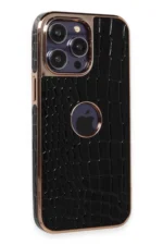 Uray store Apple iPhone 13 Pro Max Kılıf Snake Kapak - Siyah