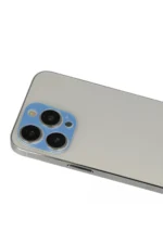 Uray store Apple iPhone 13 Pro Max Rainbow Kamera Lens Koruma Cam - Mavi