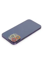 Uray store Apple iPhone 13 Pro Renkli Kamera Lens Koruma Cam - Turuncu-Kırmızı - Görsel 2