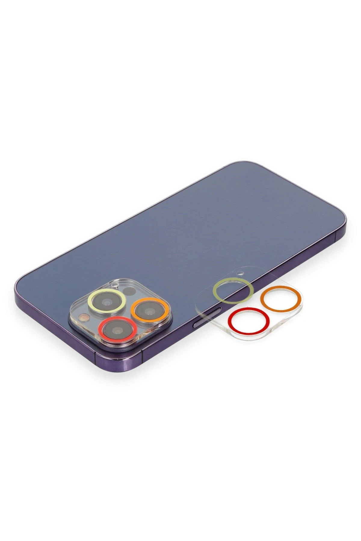 newface-iphone-13-pro-renkli-kamera-lens-koruma-cam-turuncu-kirmizi-default Uray store Apple iPhone 13 Pro Renkli Kamera Lens Koruma Cam - Turuncu-Kırmızı - Görsel 1