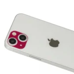 Uray store Apple iPhone 13 Rainbow Kamera Lens Koruma Cam - Koyu Kırmızı