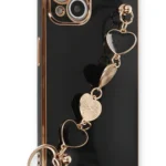 Uray store Apple iPhone 14 Kılıf Esila Silikon - Siyah