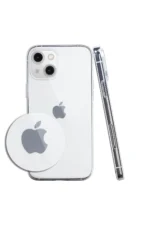 Uray store Apple iPhone 14 Kılıf Lüx Şeffaf Silikon - Görsel 2