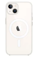 Uray store Apple iPhone 14 Kılıf Magneticsafe Şeffaf Silikon - Şeffaf - Görsel 2