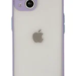 Uray store Apple iPhone 14 Kılıf Montreal Silikon Kapak - Mor