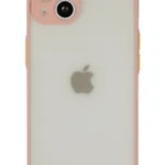 Uray store Apple iPhone 14 Kılıf Montreal Silikon Kapak - Pembe
