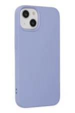 Uray store Apple iPhone 14 Kılıf Nano içi Kadife Silikon - Lila - Görsel 2