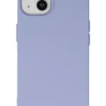 Uray store Apple iPhone 14 Kılıf Nano içi Kadife Silikon - Lila