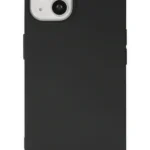Uray store Apple iPhone 14 Kılıf Nano içi Kadife Silikon - Siyah