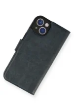 Uray store Apple iPhone 14 Kılıf Trend S Plus Kapaklı Kılıf - Lacivert - Görsel 2