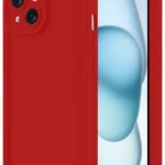 Uray store Apple iPhone 14 Kılıf Viera Silikon - Kırmızı