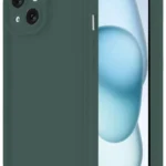 Uray store Apple iPhone 14 Kılıf Viera Silikon - Koyu Yeşil