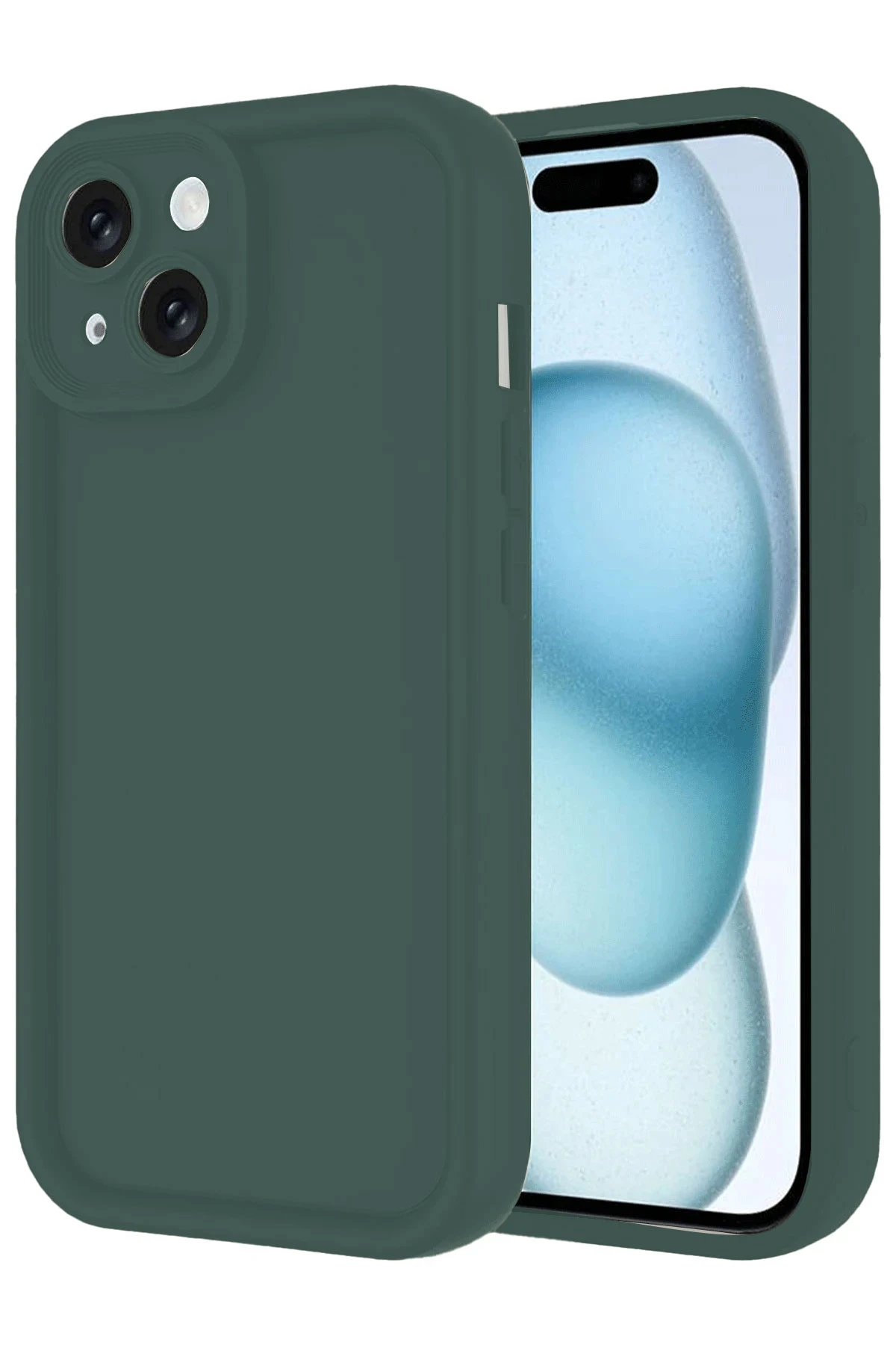 newface-iphone-14-kilif-viera-silikon-koyu-yesil-default Uray store Apple iPhone 14 Kılıf Viera Silikon - Koyu Yeşil - Görsel 1