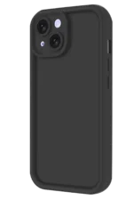 Uray store Apple iPhone 14 Kılıf Viera Silikon - Siyah - Görsel 2
