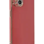 Uray store Apple iPhone 14 Kılıf Volet Silikon - Kırmızı