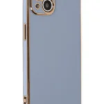 Uray store Apple iPhone 14 Kılıf Volet Silikon - Mavi