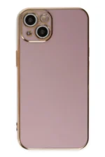 Uray store Apple iPhone 14 Kılıf Volet Silikon - Mor - Görsel 2
