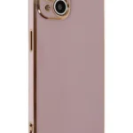 Uray store Apple iPhone 14 Kılıf Volet Silikon - Mor
