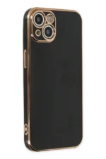 Uray store Apple iPhone 14 Kılıf Volet Silikon - Siyah