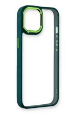 Uray store Apple iPhone 14 Plus Kılıf Dora Kapak - Haki Yeşil - Görsel 2