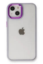 Uray store Apple iPhone 14 Plus Kılıf Dora Kapak - Lila - Görsel 3