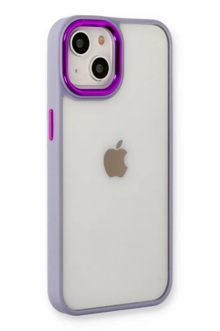 Uray store Apple iPhone 14 Plus Kılıf Dora Kapak - Lila