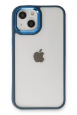 Uray store Apple iPhone 14 Plus Kılıf Dora Kapak - Mavi - Görsel 3
