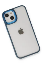 Uray store Apple iPhone 14 Plus Kılıf Dora Kapak - Mavi - Görsel 4
