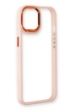 Uray store Apple iPhone 14 Plus Kılıf Dora Kapak - Pudra - Görsel 4