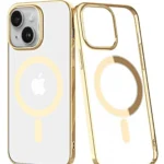 Uray store Apple iPhone 14 Plus Kılıf Element Magneticsafe Sert Kapak - Gold