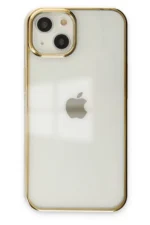 Uray store Apple iPhone 14 Plus Kılıf Element Silikon - Gold