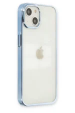 Uray store Apple iPhone 14 Plus Kılıf Element Silikon - Sky Blue - Görsel 2
