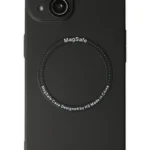 Uray store Apple iPhone 14 Plus Kılıf Jack Magneticsafe Lens Silikon - Siyah