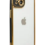 Uray store Apple iPhone 14 Plus Kılıf Liva Lens Silikon - Siyah