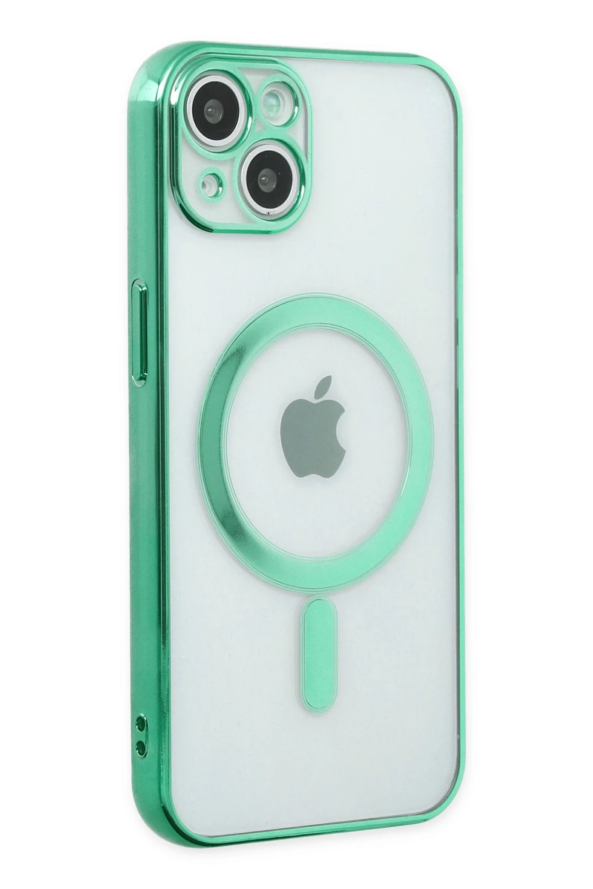 newface-iphone-14-plus-kilif-magneticsafe-lazer-silikon-haki-yesil-default Uray store Apple iPhone 14 Plus Kılıf Magneticsafe Lazer Silikon - Haki Yeşil - Görsel 1