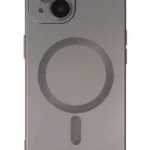 Uray store Apple iPhone 14 Plus Kılıf Moshi Lens Magneticsafe Silikon - Füme