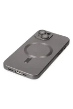 Uray store Apple iPhone 14 Plus Kılıf Moshi Lens Magneticsafe Silikon - Füme - Görsel 5
